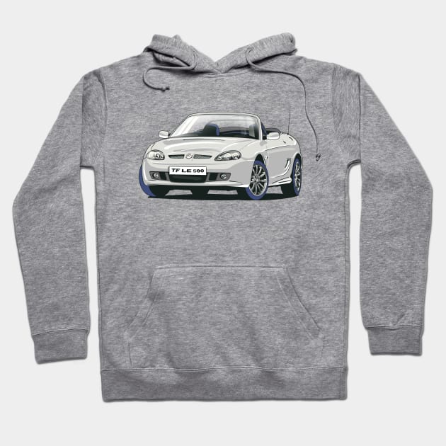 MG TF LE500 in White Hoodie by Webazoot